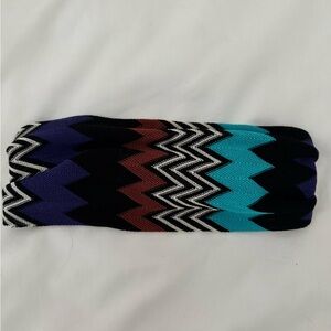 Missoni Multicolor Zigzag Headband